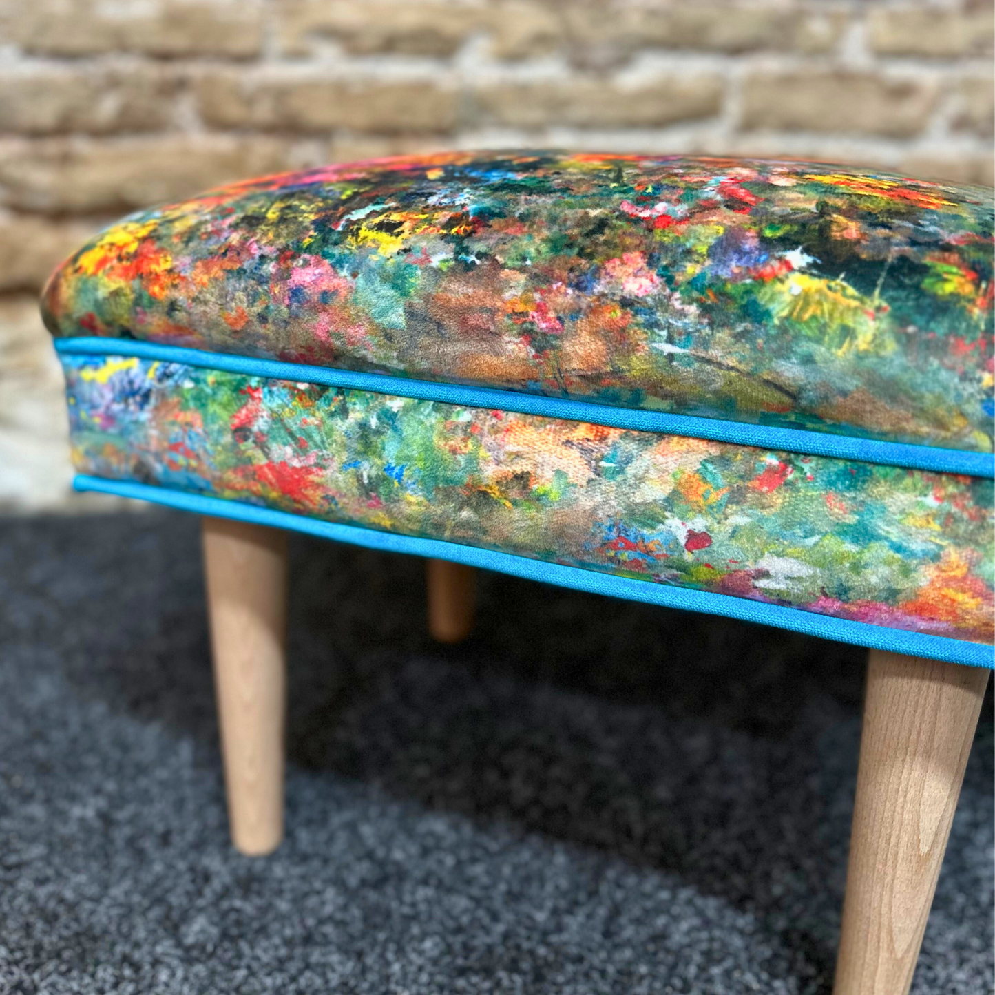 Renoir & Azure Footstool