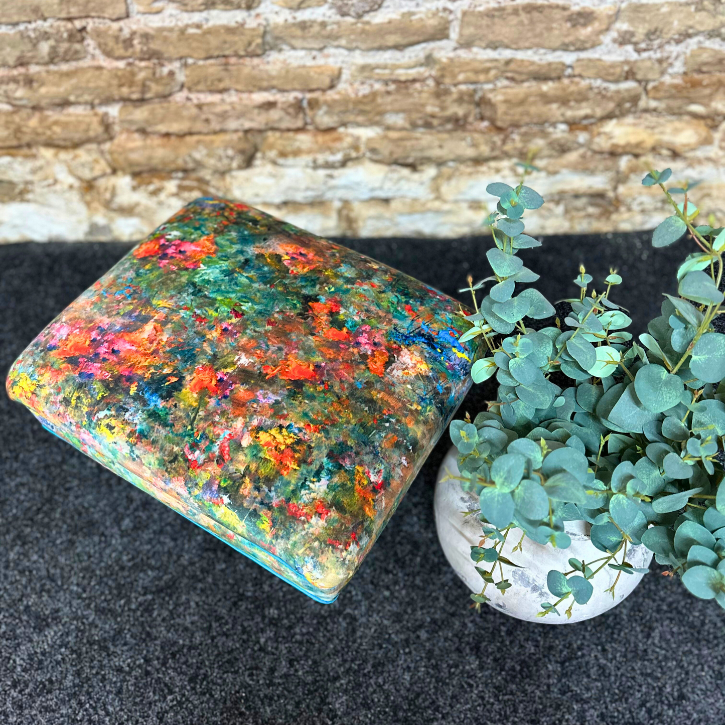 Renoir & Azure Footstool