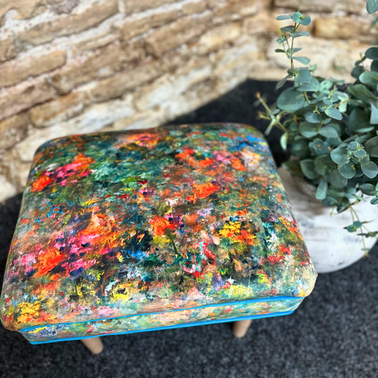 Renoir & Azure Footstool