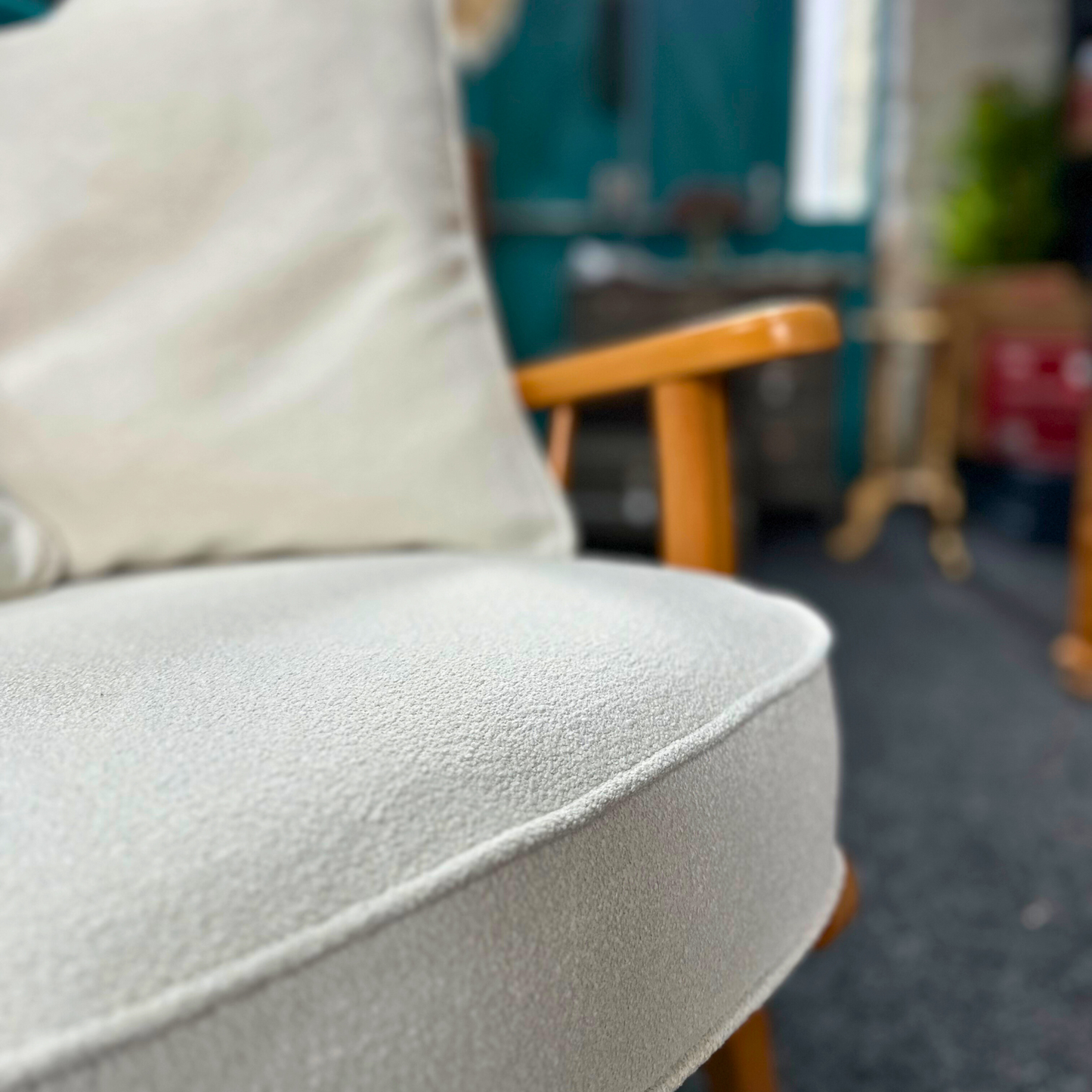 Natural Boucle - 2 Seater Sofa