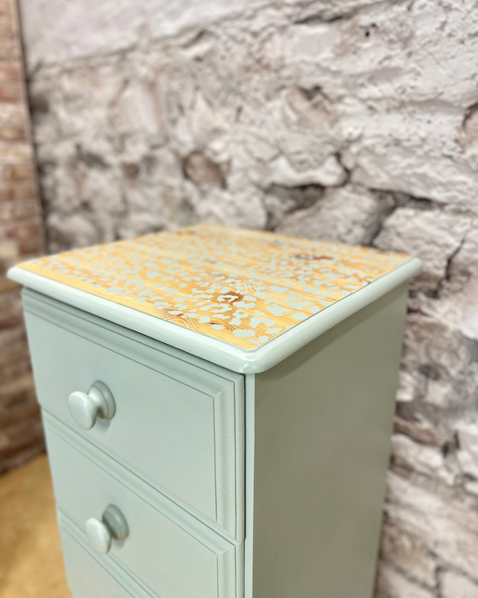 Green Tall Drawers / Tallboy