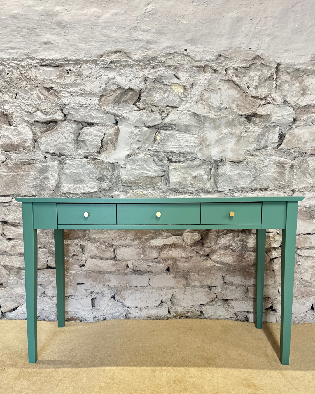 Green Table - Hallway Console Desk