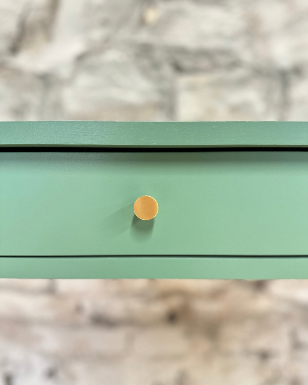 Green Table - Hallway Console Desk