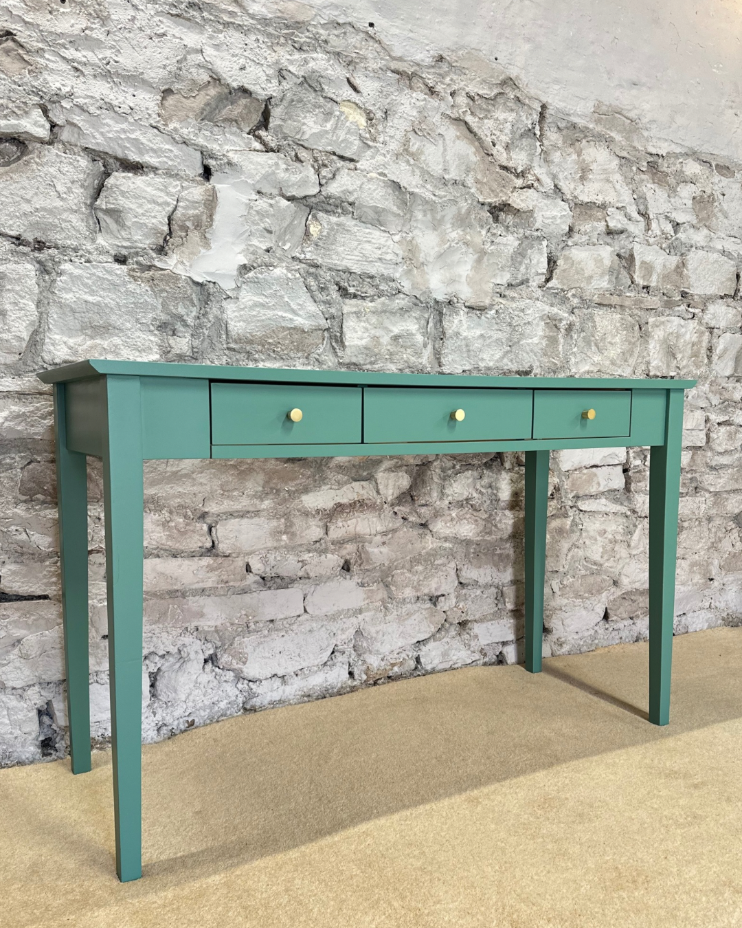 Green Table - Hallway Console Desk