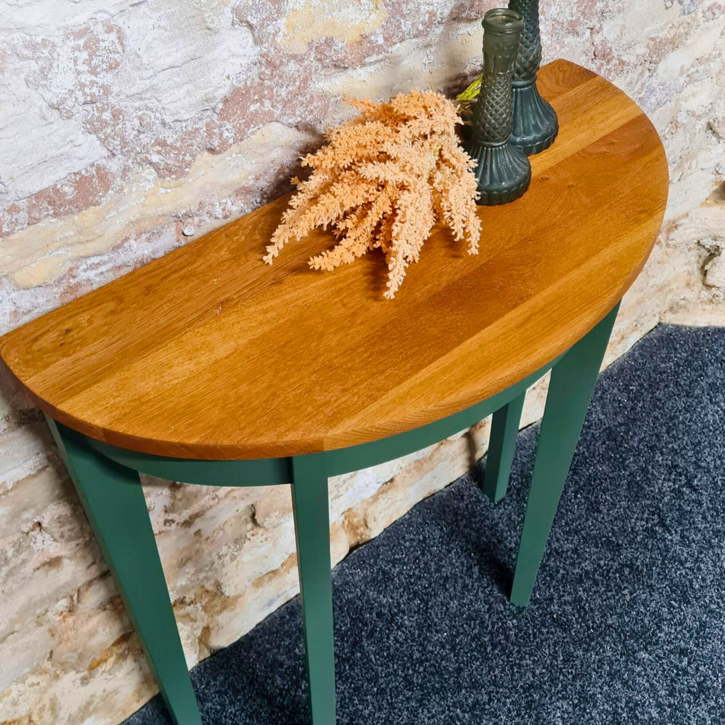 SOLD Demi Lune Table