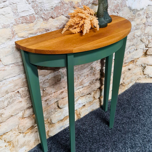 SOLD Demi Lune Table