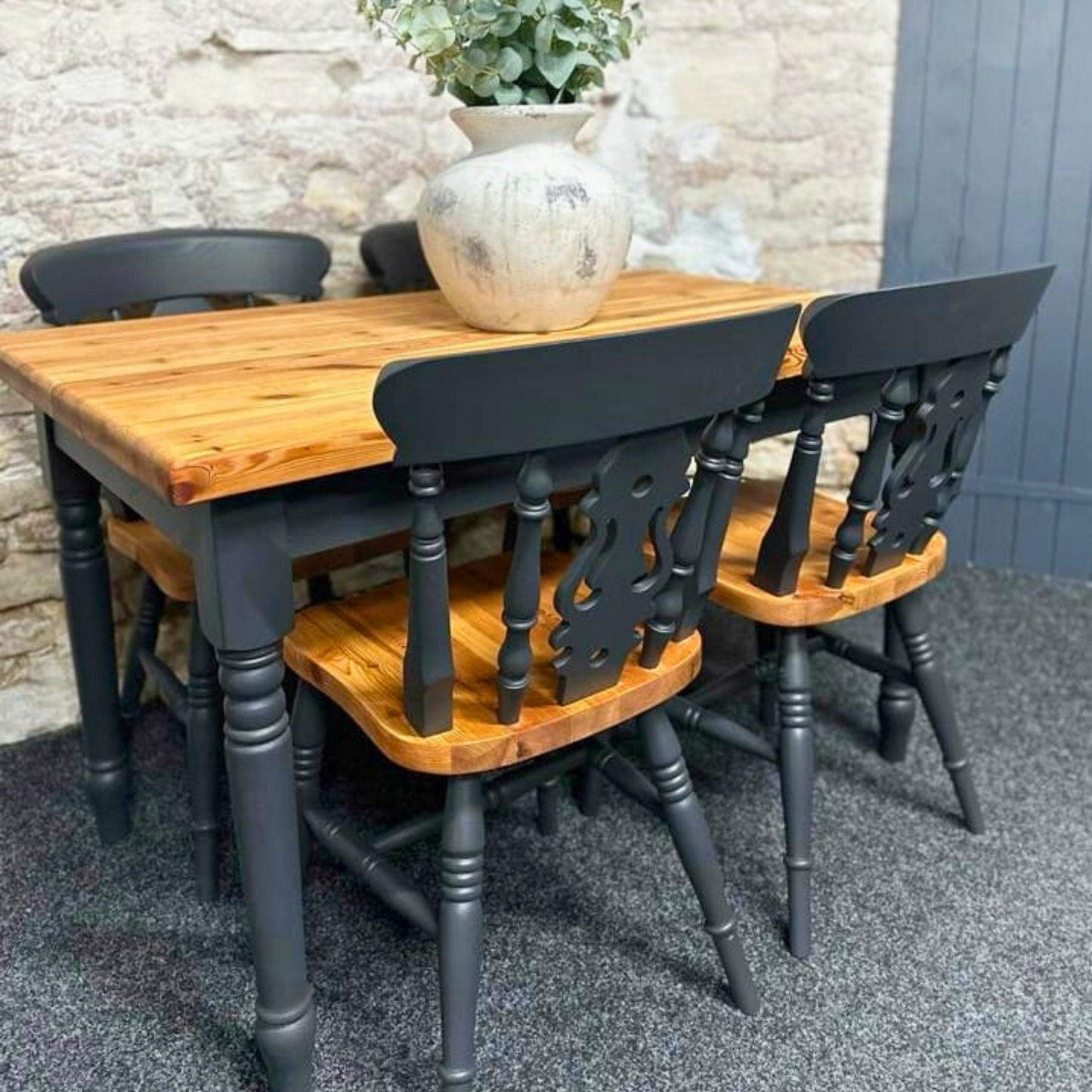 SOLD Pine Dining Suite