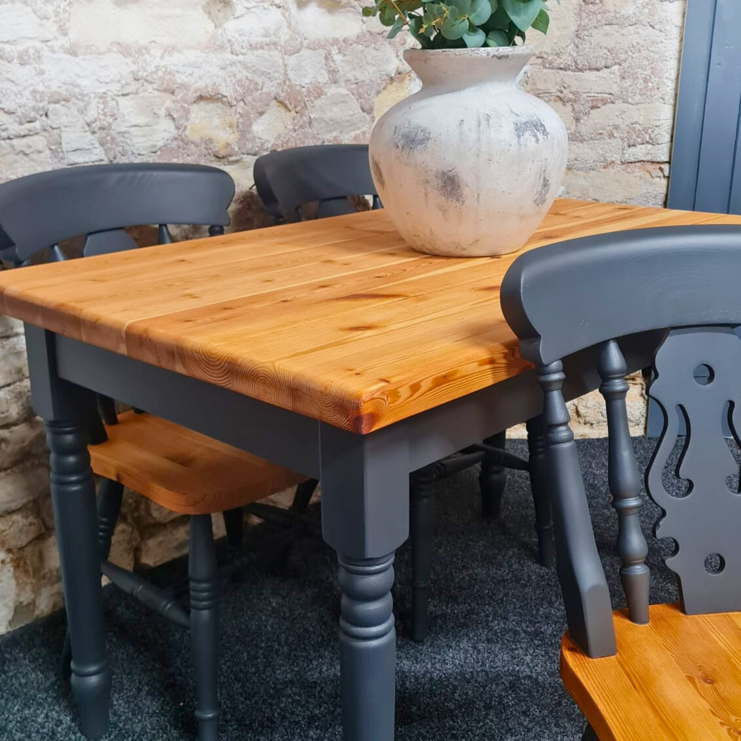SOLD Pine Dining Suite