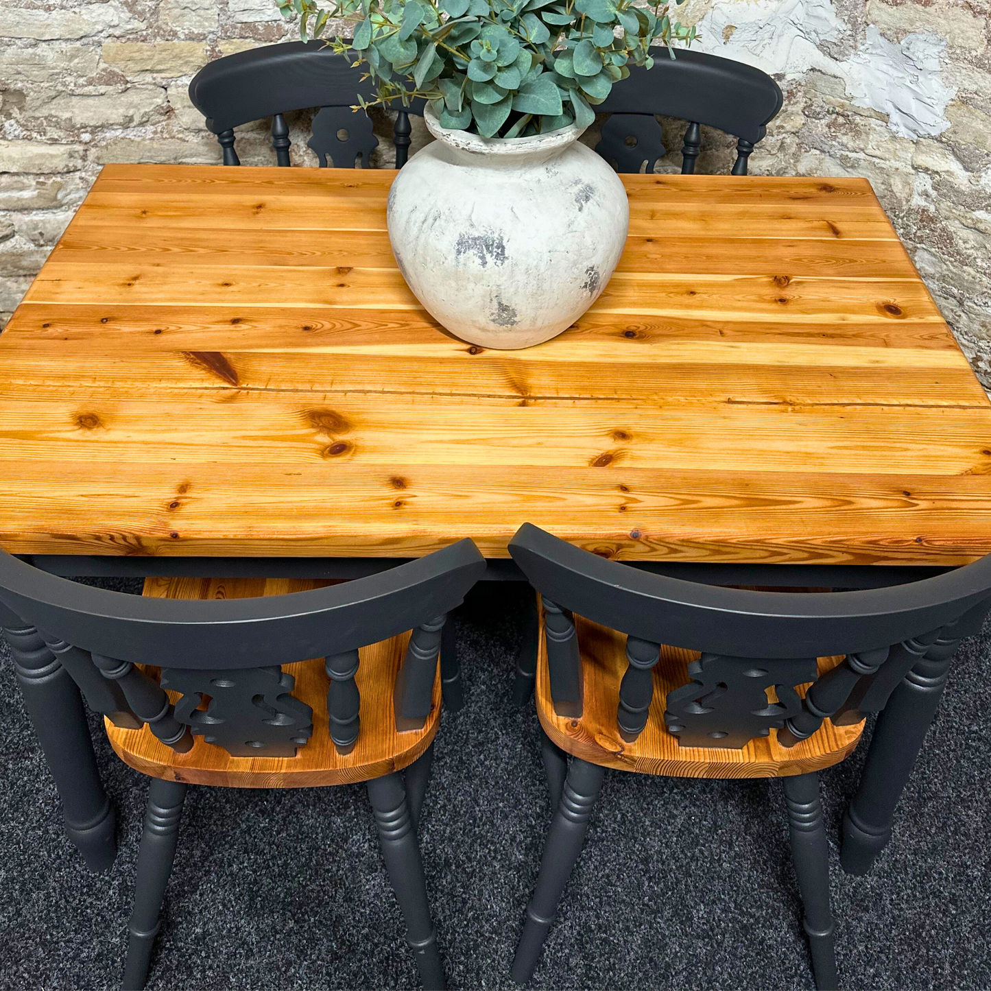 SOLD Pine Dining Suite