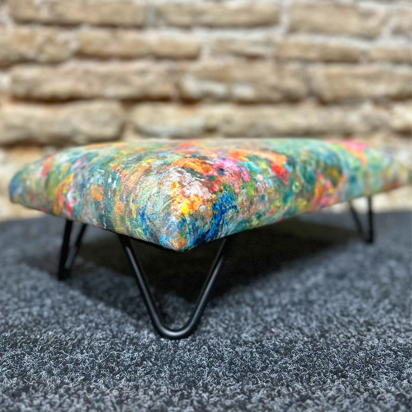 Low Renoir Footstool