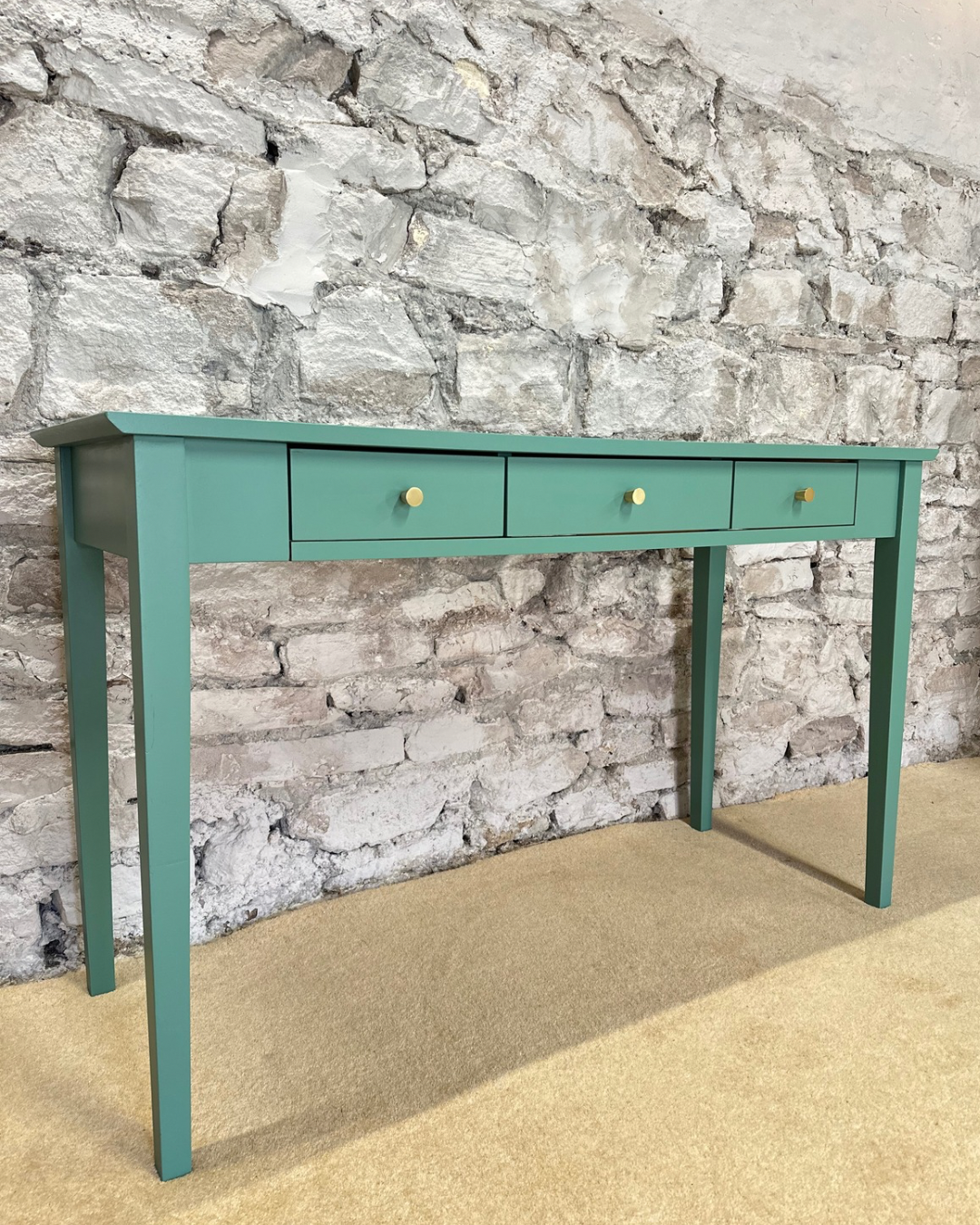 Green Table - Hallway Console Desk